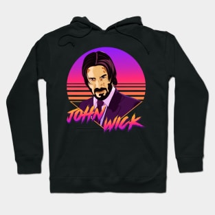 Retro John Wick Hoodie